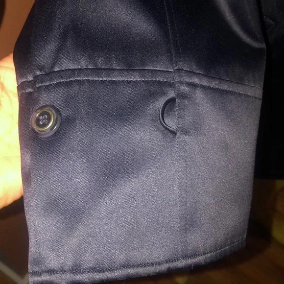 DENNIS BASSO NAVY JACKET SIZE S - Picture 5 of 9